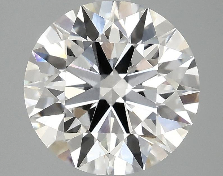 3.05 Carat Round Shaped Ideal Cut VVS2 IGI Certified Lab Grown Diamond