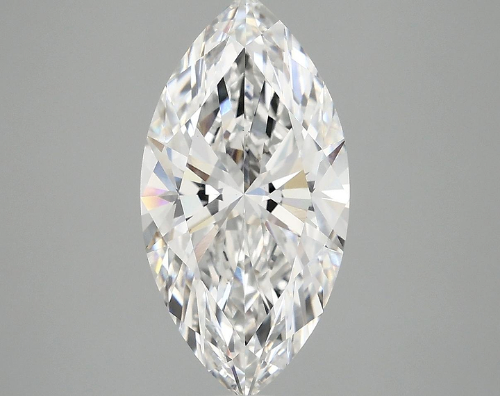 3.07 Carat Marquise Shaped Ideal Cut VS1 IGI Certified Lab Grown Diamond