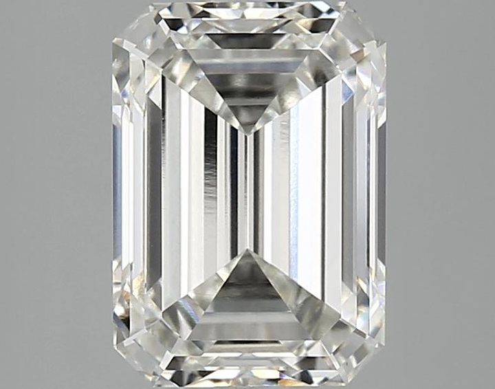 3.45 Carat Emerald Shaped Ideal Cut VS1 IGI Certified Lab Grown Diamond