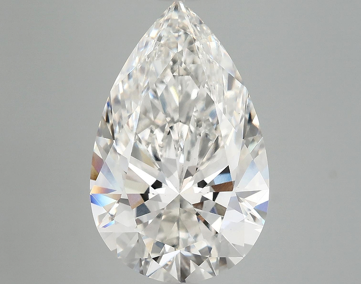 8.06 Carat Pear Shaped Ideal Cut VS1 IGI Certified Lab Grown Diamond