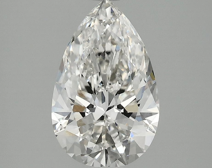2.02 Carat Pear Shaped Ideal Cut VVS2 IGI Certified Lab Grown Diamond