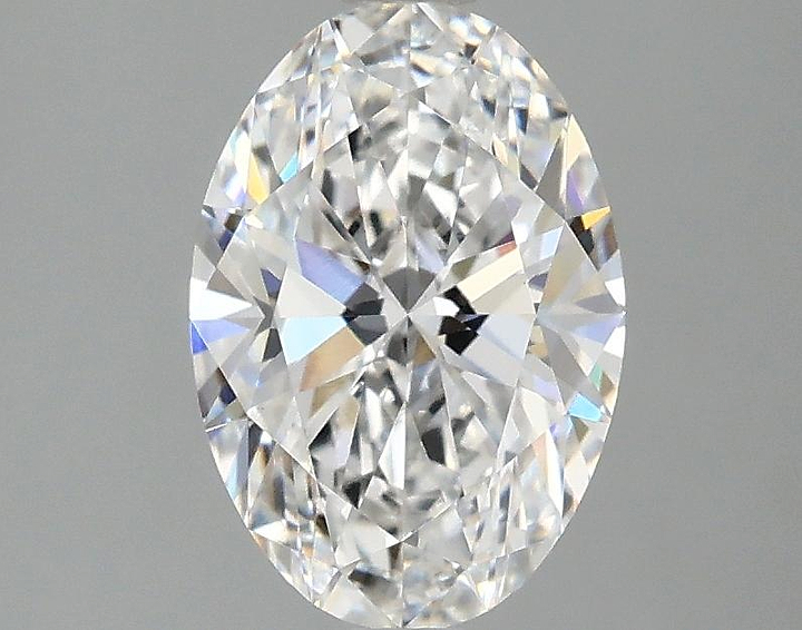 1.51 Carat Oval Shaped Ideal Cut VVS2 IGI Certified Lab Grown Diamond