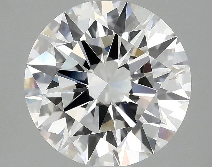 2.97 Carat Round Shaped Ideal Cut VVS2 IGI Certified Lab Grown Diamond