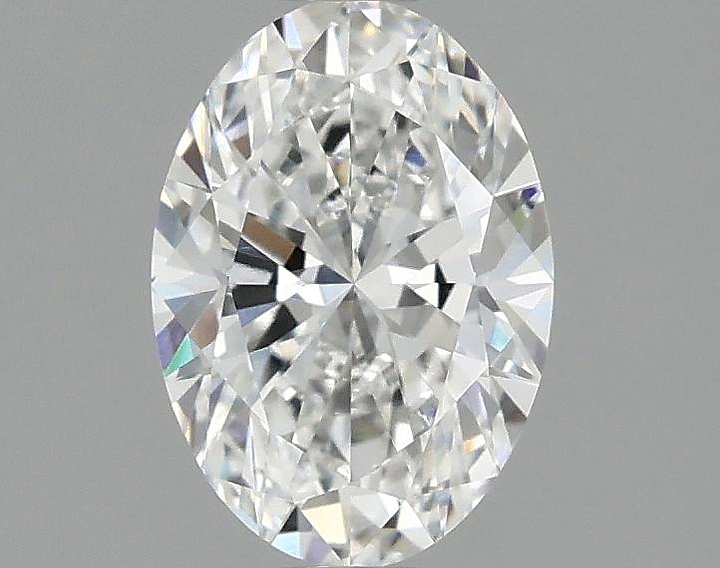 1.26 Carat Oval Shaped Ideal Cut VVS2 IGI Certified Lab Grown Diamond
