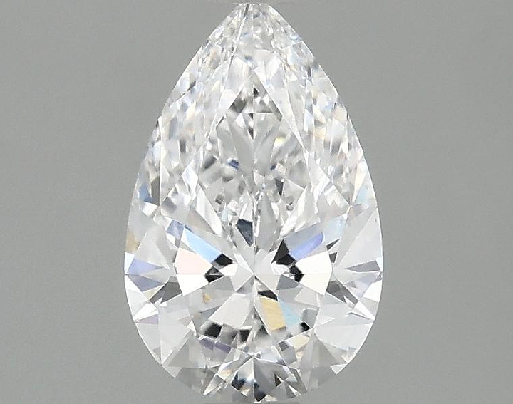 1.03 Carat Pear Shaped Ideal Cut VVS2 IGI Certified Lab Grown Diamond
