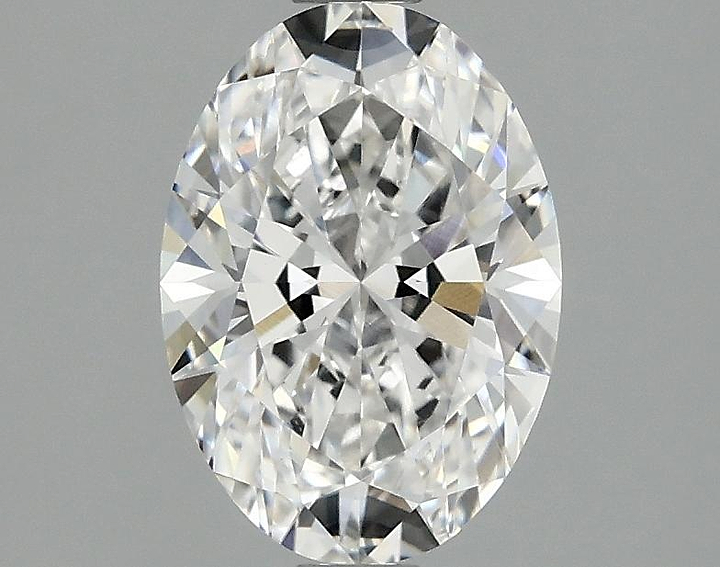 1.53 Carat Oval Shaped Ideal Cut VVS2 IGI Certified Lab Grown Diamond