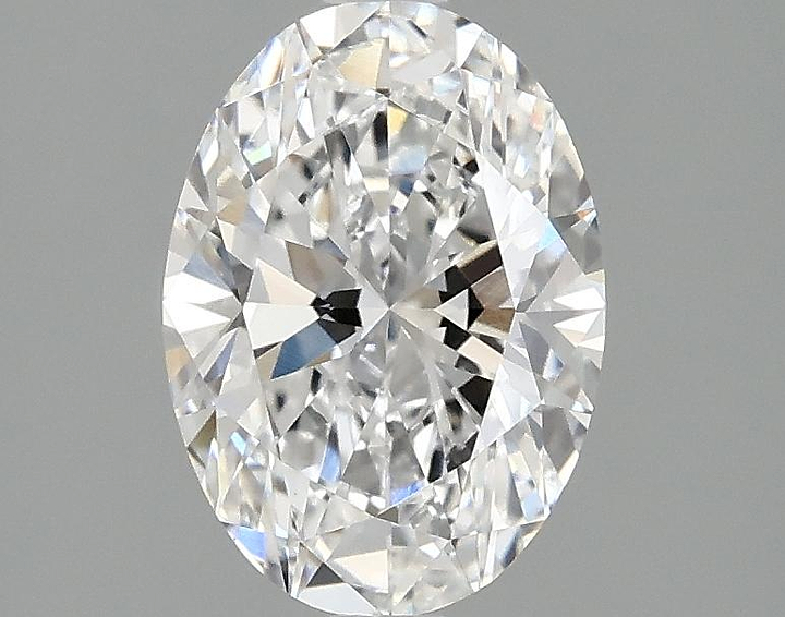 1.52 Carat Oval Shaped Ideal Cut VVS2 IGI Certified Lab Grown Diamond