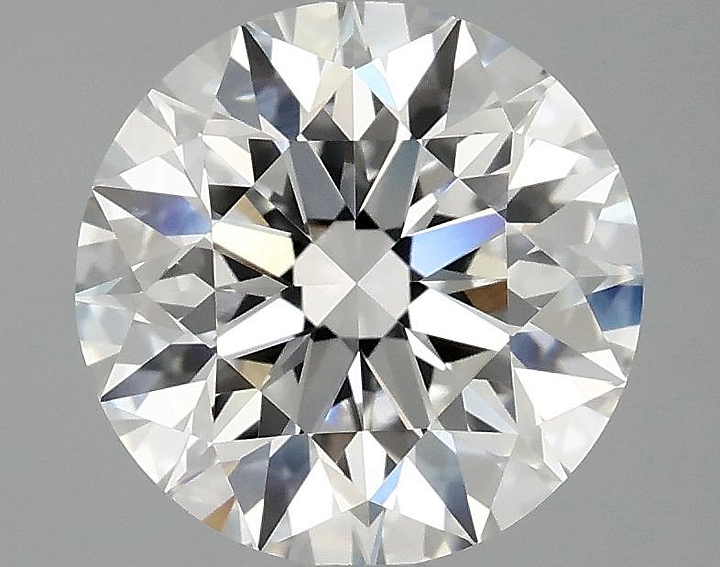 3.05 Carat Round Shaped Excellent Cut VVS2 IGI Certified Lab Grown Diamond