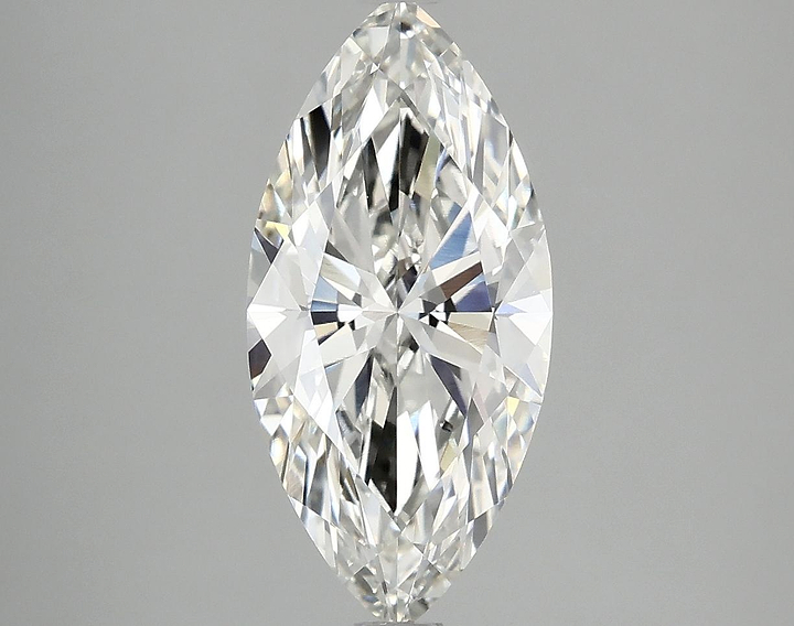 2.59 Carat Marquise Shaped Excellent Cut VVS2 IGI Certified Lab Grown Diamond