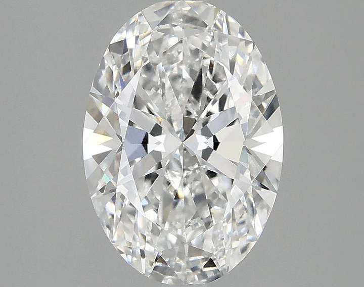 2.02 Carat Oval Shaped Ideal Cut VVS2 IGI Certified Lab Grown Diamond