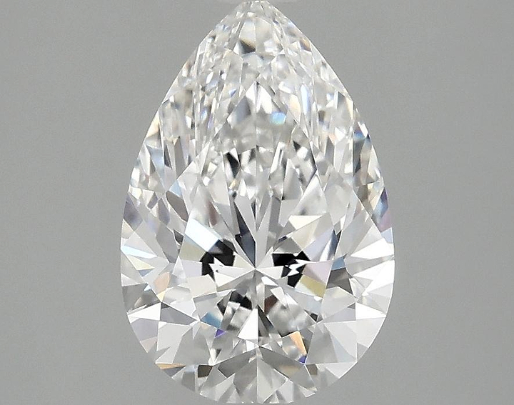 1.84 Carat Pear Shaped Excellent Cut VVS2 IGI Certified Lab Grown Diamond