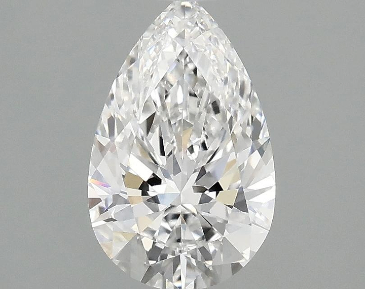 1.1 Carat Pear Shaped Ideal Cut VVS2 IGI Certified Lab Grown Diamond