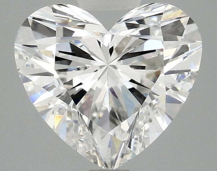 2.98 Carat Heart Shaped Ideal Cut VS1 IGI Certified Lab Grown Diamond