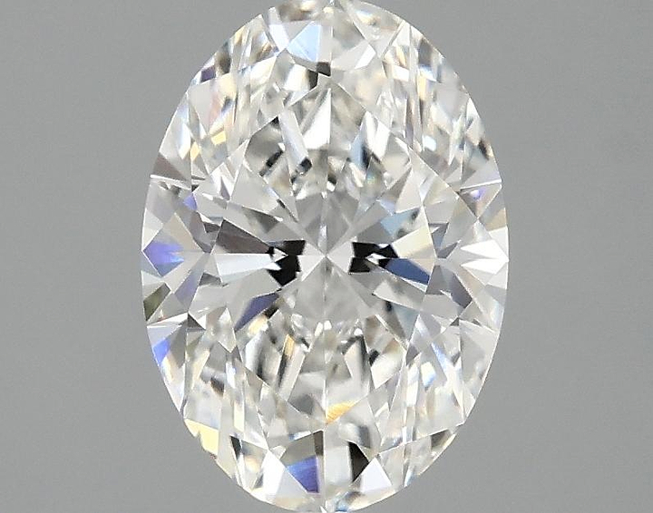 1.54 Carat Oval Shaped Ideal Cut VVS2 IGI Certified Lab Grown Diamond
