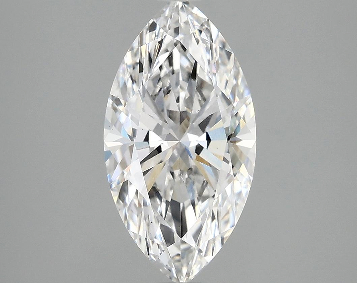 2.08 Carat Marquise Shaped Excellent Cut VS1 IGI Certified Lab Grown Diamond