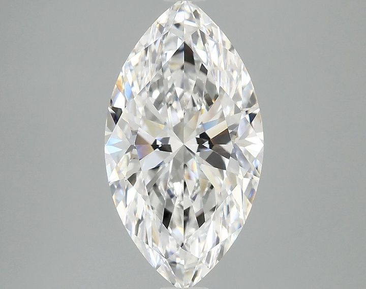 2.99 Carat Marquise Shaped Excellent Cut VVS2 IGI Certified Lab Grown Diamond