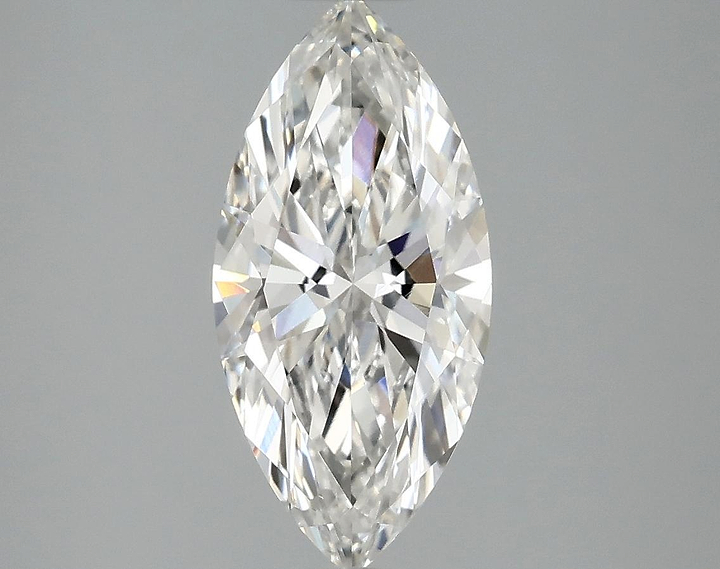 1.97 Carat Marquise Shaped Excellent Cut VVS2 IGI Certified Lab Grown Diamond