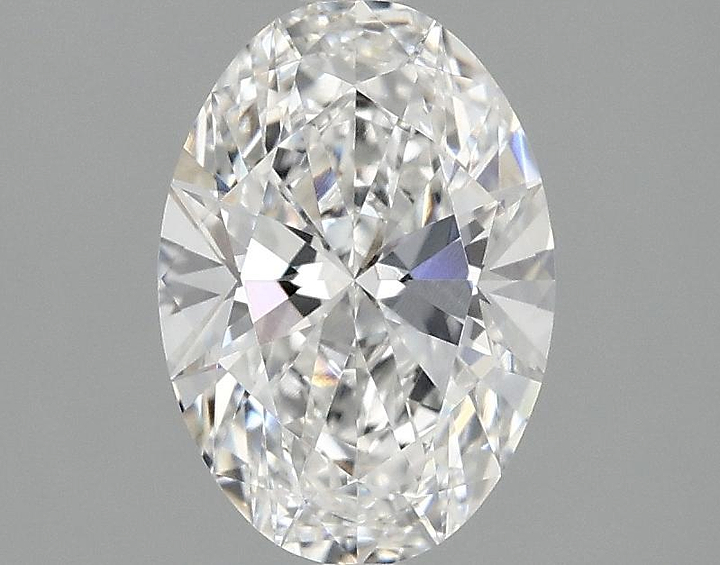 1.44 Carat Oval Shaped Ideal Cut VVS2 IGI Certified Lab Grown Diamond