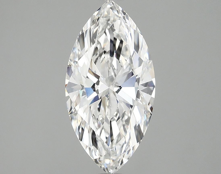 1.94 Carat Marquise Shaped Ideal Cut VVS2 IGI Certified Lab Grown Diamond