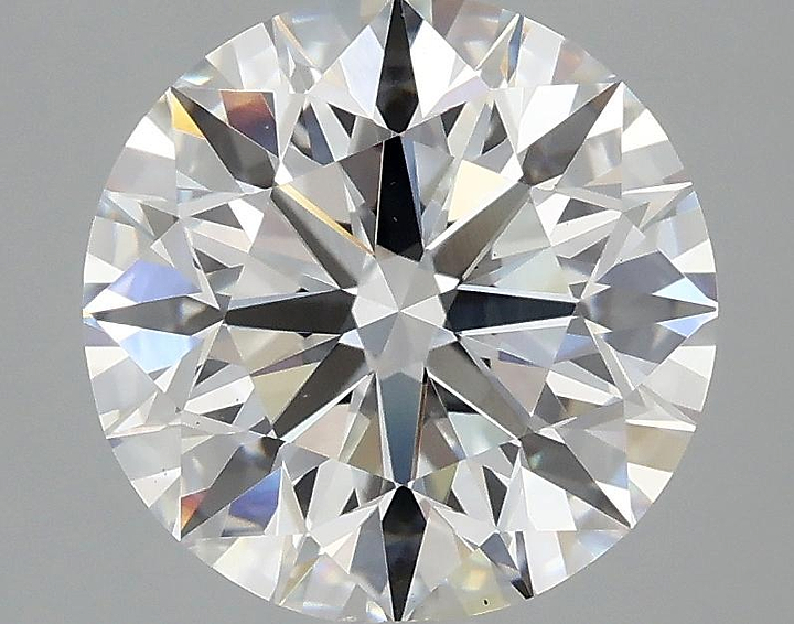 3.09 Carat Round Shaped Excellent Cut VS1 IGI Certified Lab Grown Diamond