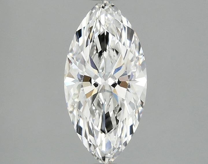 1.82 Carat Marquise Shaped Excellent Cut VVS2 IGI Certified Lab Grown Diamond