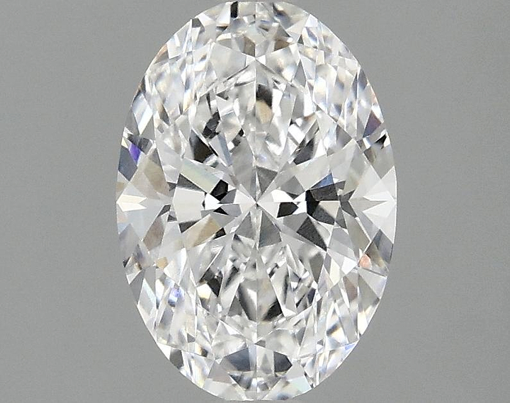 1.55 Carat Oval Shaped Ideal Cut VVS2 IGI Certified Lab Grown Diamond