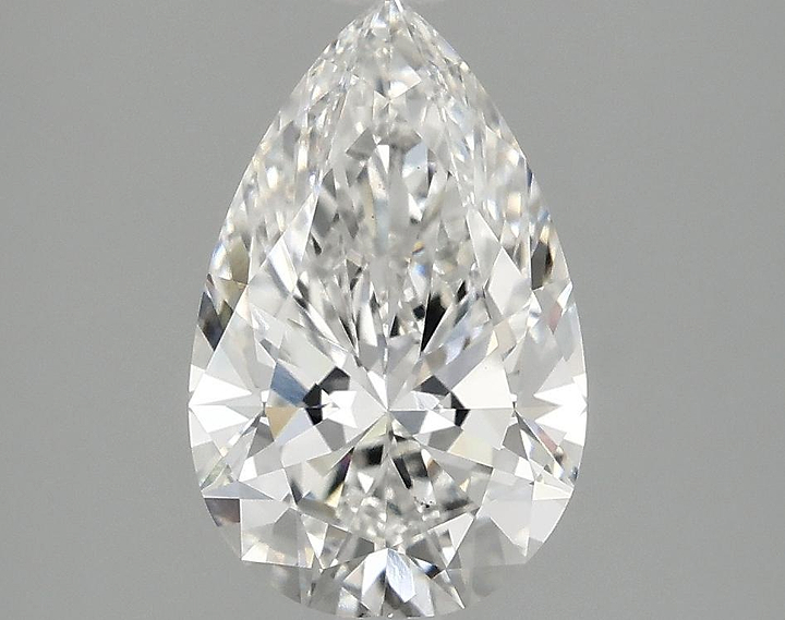 2.08 Carat Pear Shaped Ideal Cut VS1 IGI Certified Lab Grown Diamond