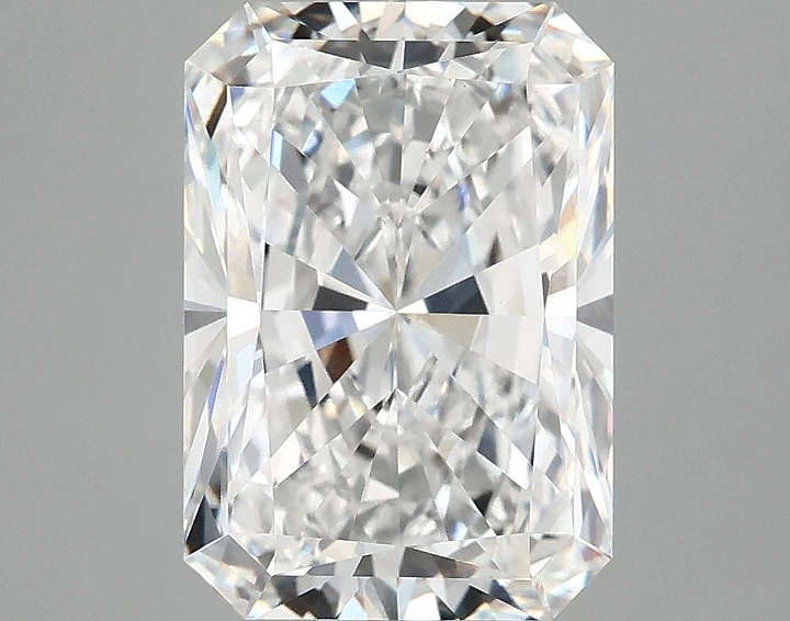4.02 Carat Radiant Shaped Ideal Cut VVS2 IGI Certified Lab Grown Diamond