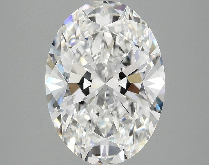 2.98 Carat Oval Shaped Ideal Cut VVS2 IGI Certified Lab Grown Diamond