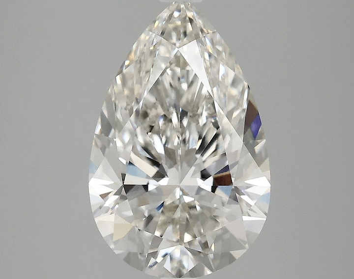 3.1 Carat Pear Shaped Ideal Cut VVS2 IGI Certified Lab Grown Diamond