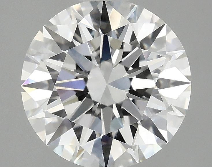 2.58 Carat Round Shaped Ideal Cut VVS2 IGI Certified Lab Grown Diamond