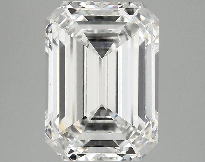 3.35 Carat Emerald Shaped Ideal Cut VS1 IGI Certified Lab Grown Diamond
