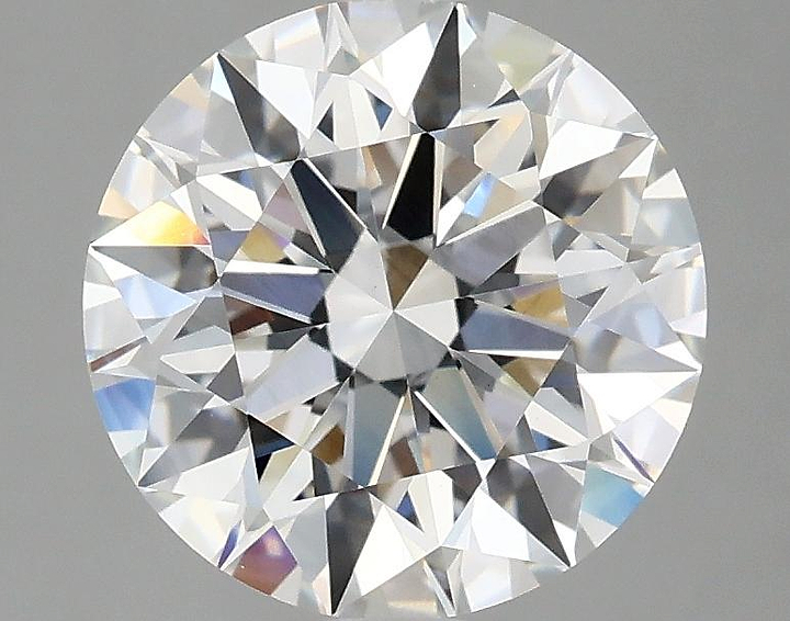 2.59 Carat Round Shaped Ideal Cut VVS2 IGI Certified Lab Grown Diamond