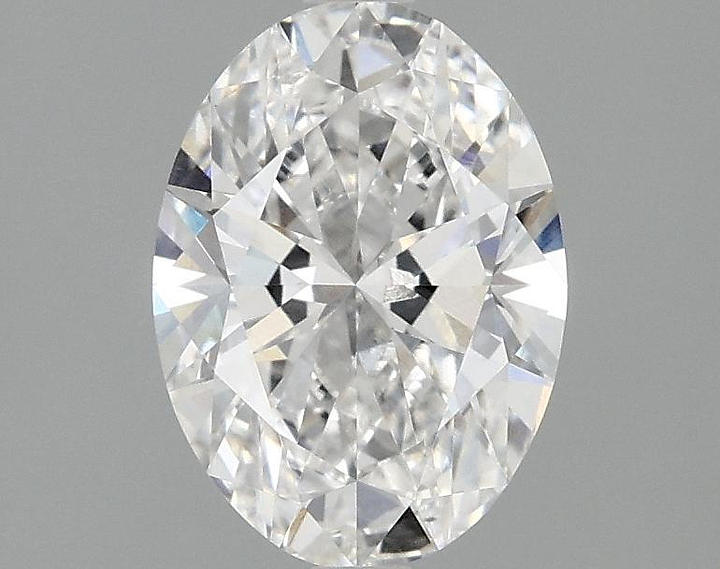 1.5 Carat Oval Shaped Ideal Cut VVS2 IGI Certified Lab Grown Diamond