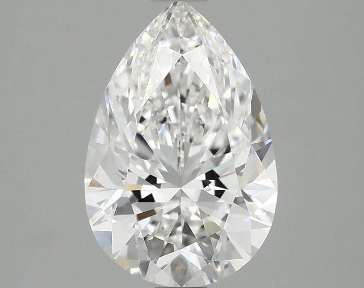 2.03 Carat Pear Shaped Excellent Cut VS1 IGI Certified Lab Grown Diamond