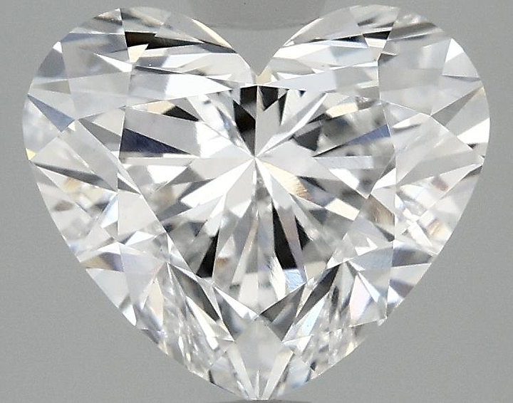 3.09 Carat Heart Shaped Ideal Cut VS1 IGI Certified Lab Grown Diamond