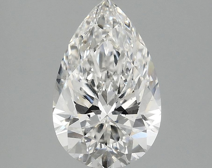 2.05 Carat Pear Shaped Ideal Cut VS2 IGI Certified Lab Grown Diamond