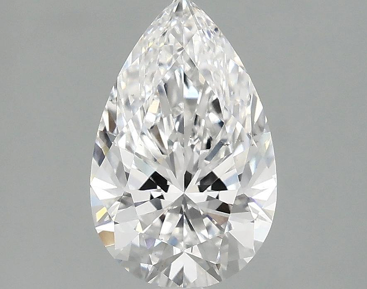 1.59 Carat Pear Shaped Ideal Cut VS2 IGI Certified Lab Grown Diamond