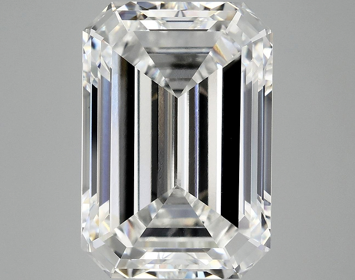 10.06 Carat Emerald Shaped Ideal Cut VVS2 IGI Certified Lab Grown Diamond