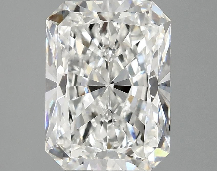 3.08 Carat Radiant Shaped Excellent Cut VVS2 IGI Certified Lab Grown Diamond