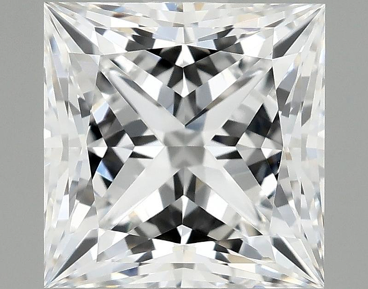 1.99 Carat Princess Shaped Ideal Cut VVS2 IGI Certified Lab Grown Diamond