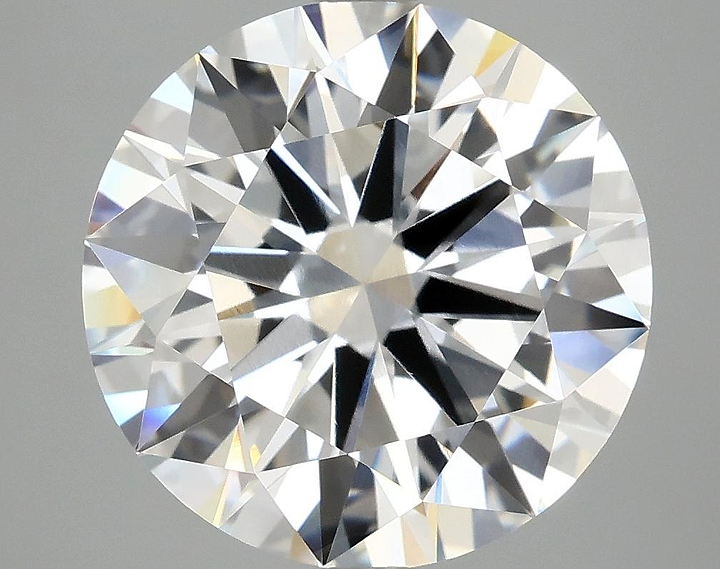6.04 Carat Round Shaped Ideal Cut VVS2 IGI Certified Lab Grown Diamond