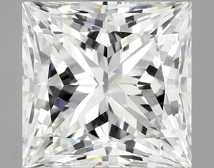 4.0 Carat Princess Shaped Ideal Cut VVS2 IGI Certified Lab Grown Diamond
