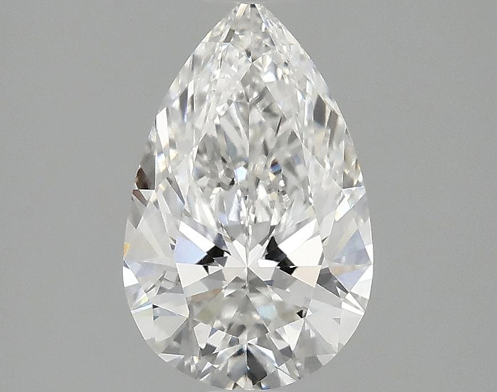 1.51 Carat Pear Shaped Ideal Cut VVS2 IGI Certified Lab Grown Diamond