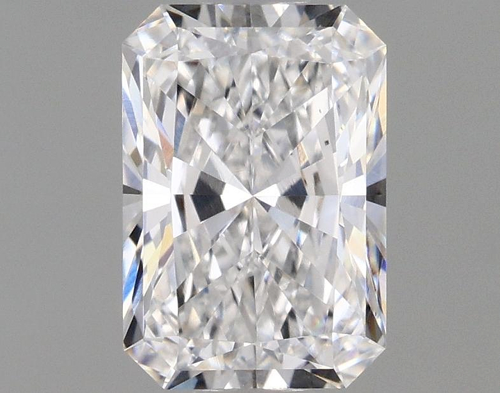 0.98 Carat Radiant Shaped Ideal Cut VVS2 IGI Certified Lab Grown Diamond