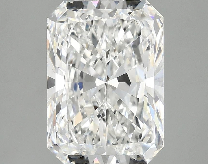 3.06 Carat Radiant Shaped Ideal Cut VVS2 IGI Certified Lab Grown Diamond
