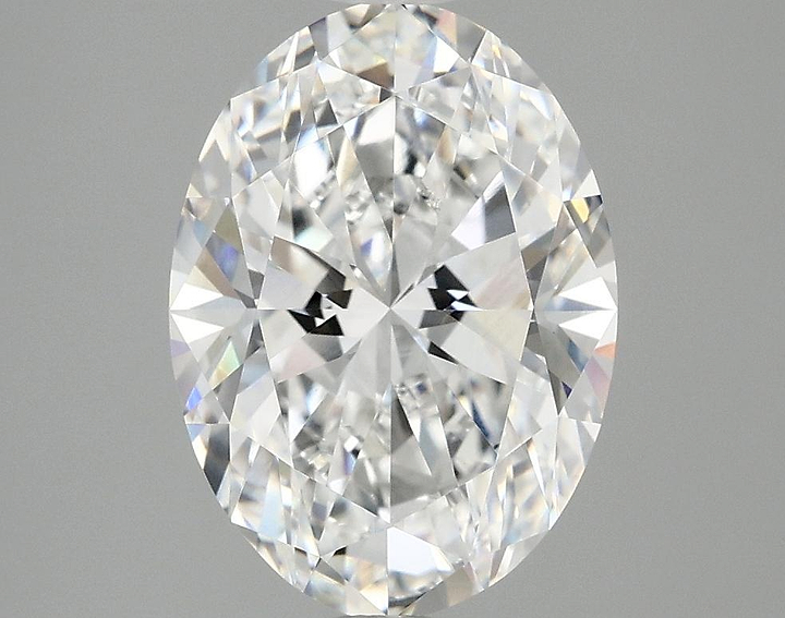 3.03 Carat Oval Shaped Ideal Cut VVS2 IGI Certified Lab Grown Diamond