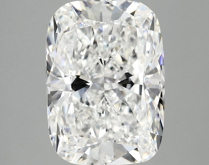 3.01 Carat Cushion Shaped Excellent Cut VVS2 IGI Certified Lab Grown Diamond
