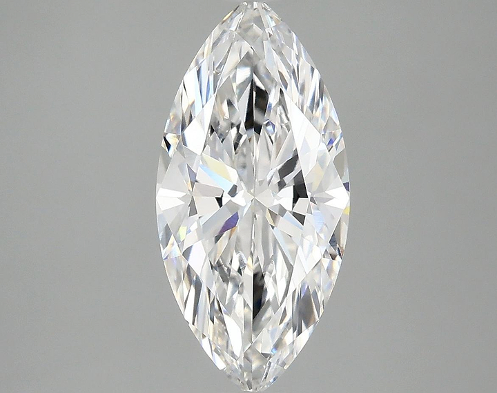 2.09 Carat Marquise Shaped Excellent Cut VVS2 IGI Certified Lab Grown Diamond