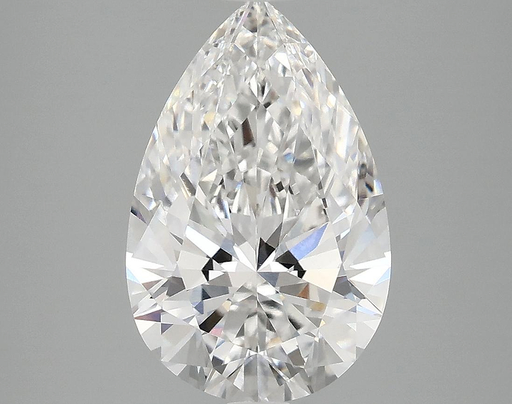 3.05 Carat Pear Shaped Excellent Cut VVS2 IGI Certified Lab Grown Diamond